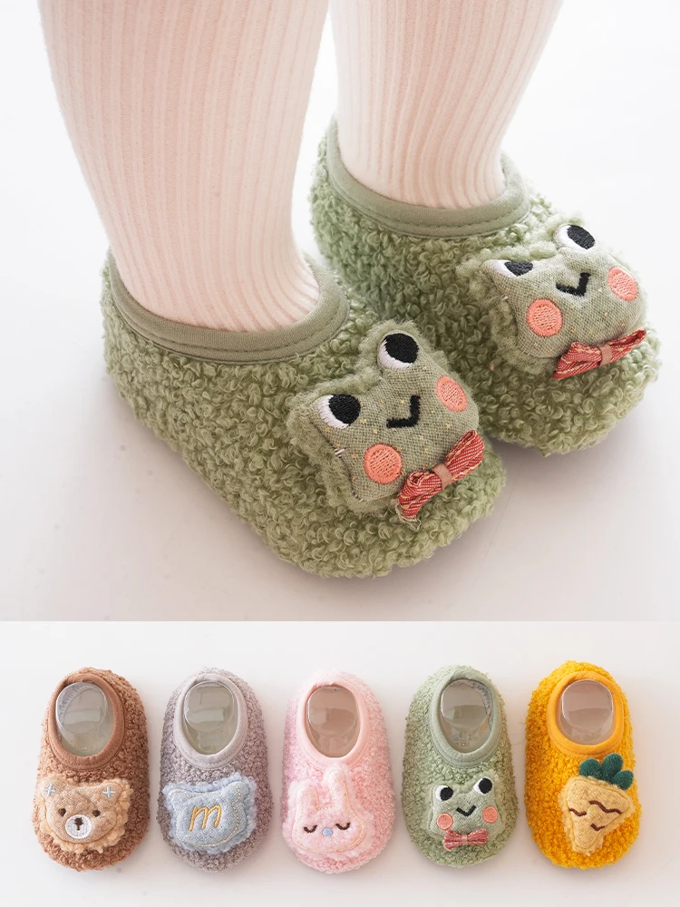 kpoplk Toddler Sock Shoes Cute Child Shoes Boy Girl Walking Shoes Non Slip  First Walking Shoes Baby Sock Shoes(Green) 