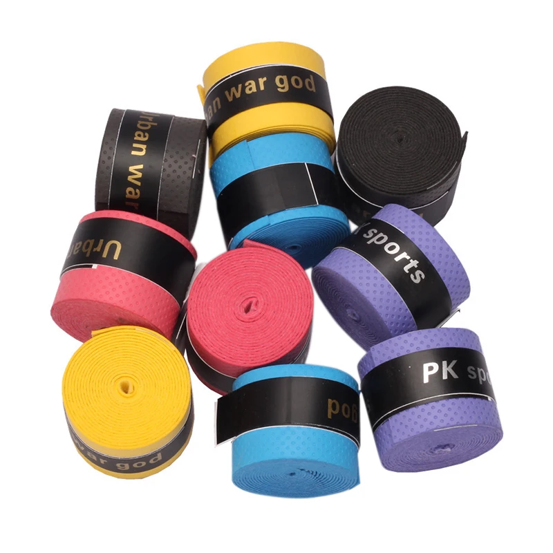 Держатель для ракетки бадминтона нескользящая клейкая впитывающая пот ракетка