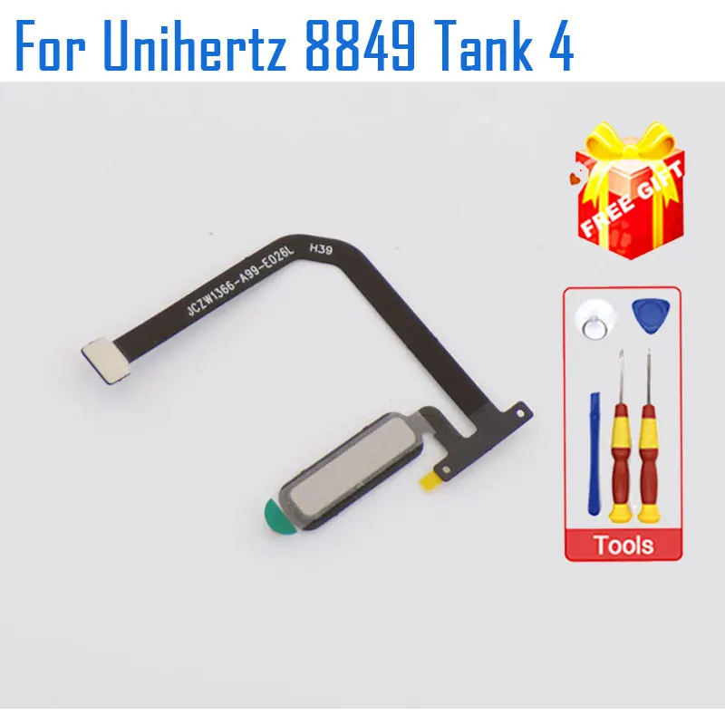Фото Новый оригинальный кабель FPC с датчиком отпечатков пальцев для Unihertz Tank 4 Pro 8849, кнопка-датчик для смартфона Unihertz Tank 4 Pro №1