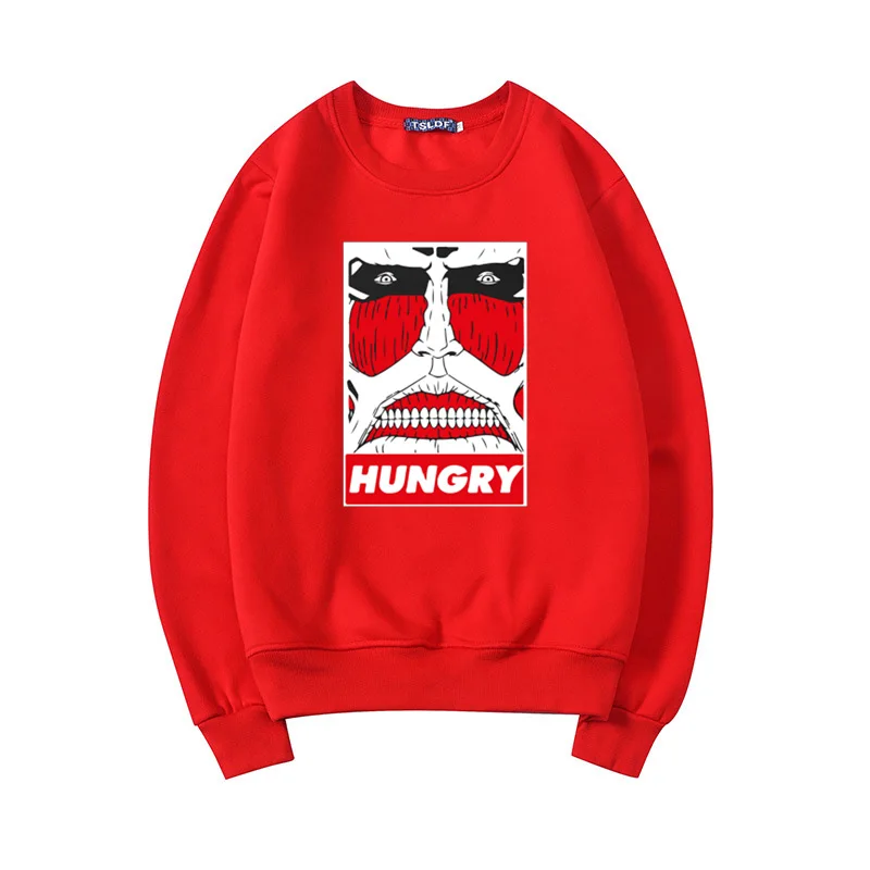 

Japanese Anime Attack on Titan Hoodie Unisex Hoodies Harajuku Manga Print Pullover Cartoon Fashion Hip-hop Sweatshirt Hoody