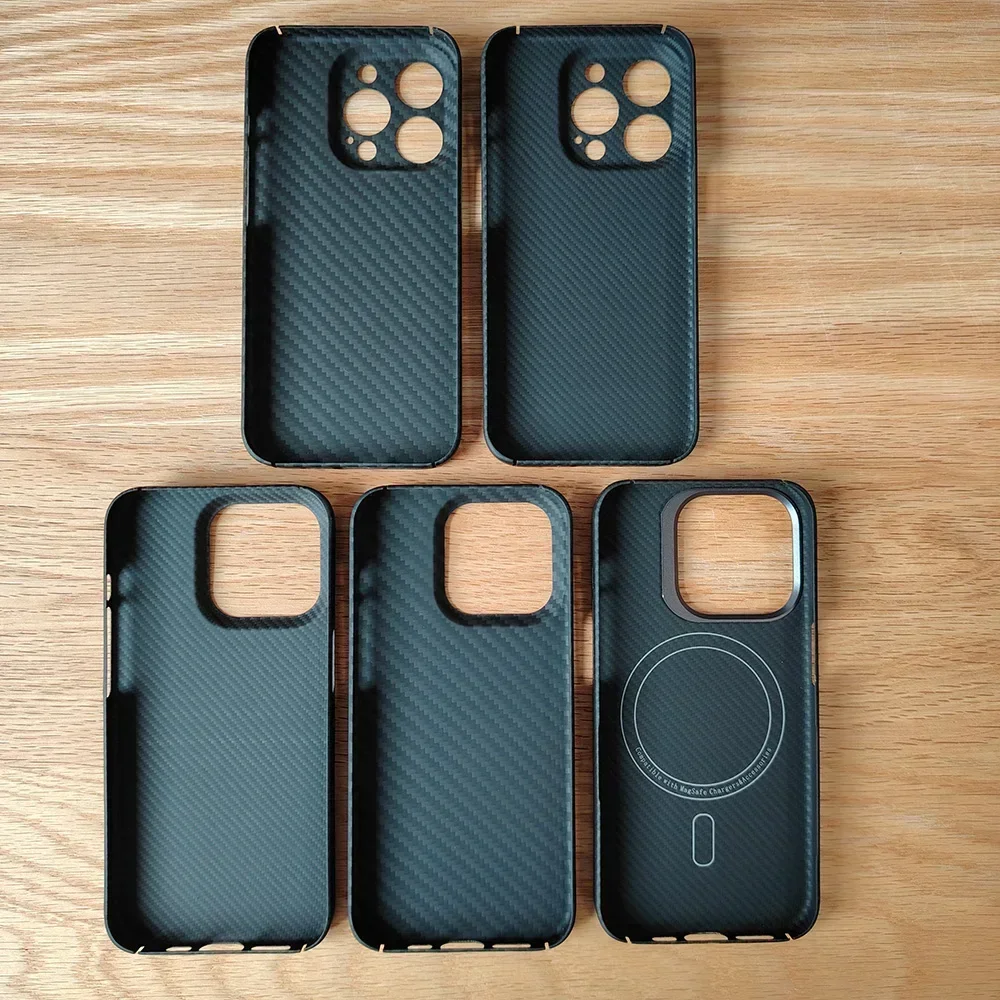 Черный чехол для телефона Apple iPhone 15 Pro ip15pro 15pro p кевларовый настоящий Арамид