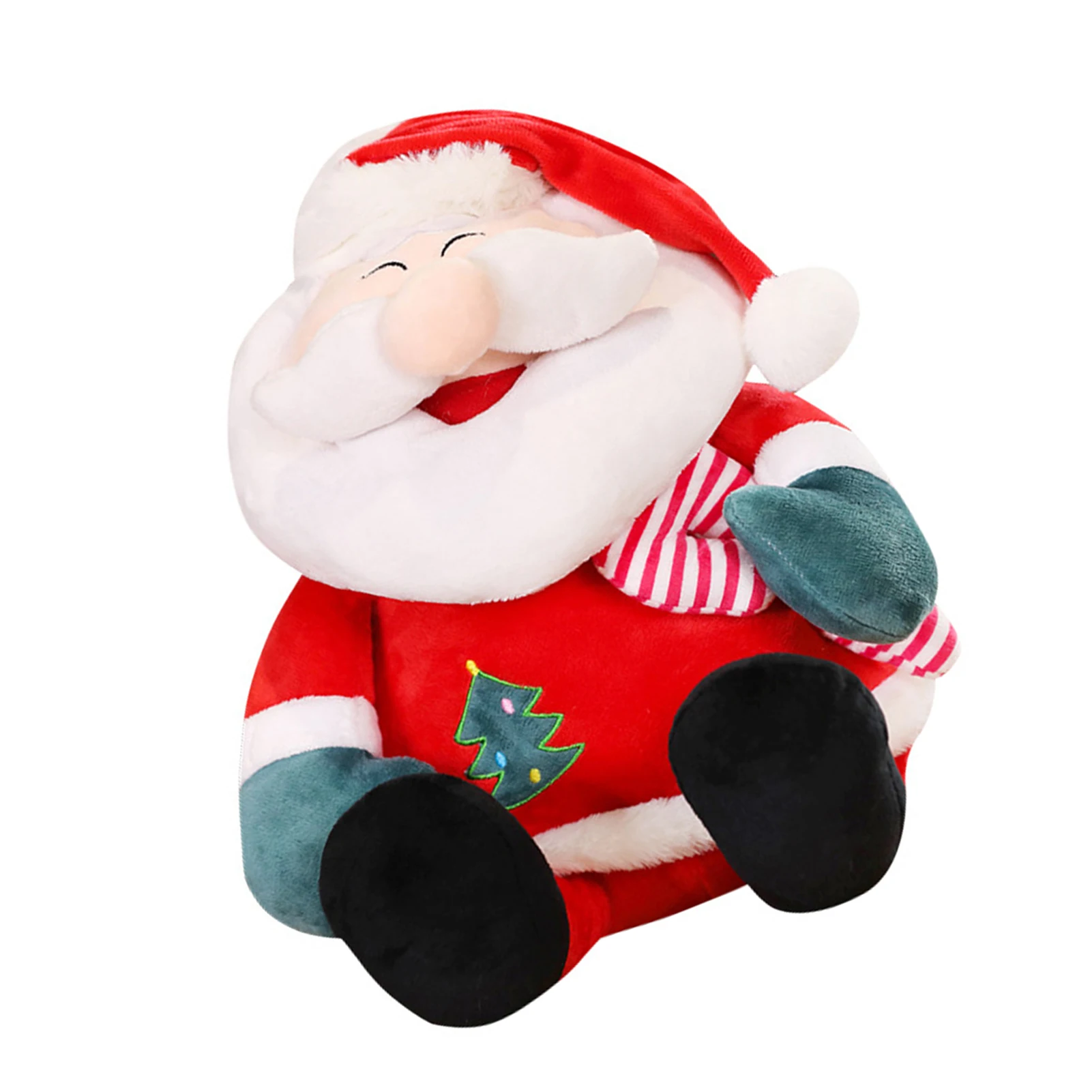 

Рождественский Санта-Клаус, плюшевые игрушки, рождественские украшения, куклы, плюшевые игрушки для малышей, детей