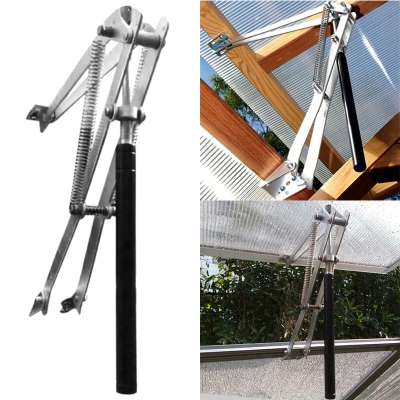 

1set Double Spring Automatic Window Opener For Greenhouse Garden House Cylinder Ventilation Window Opener Tools