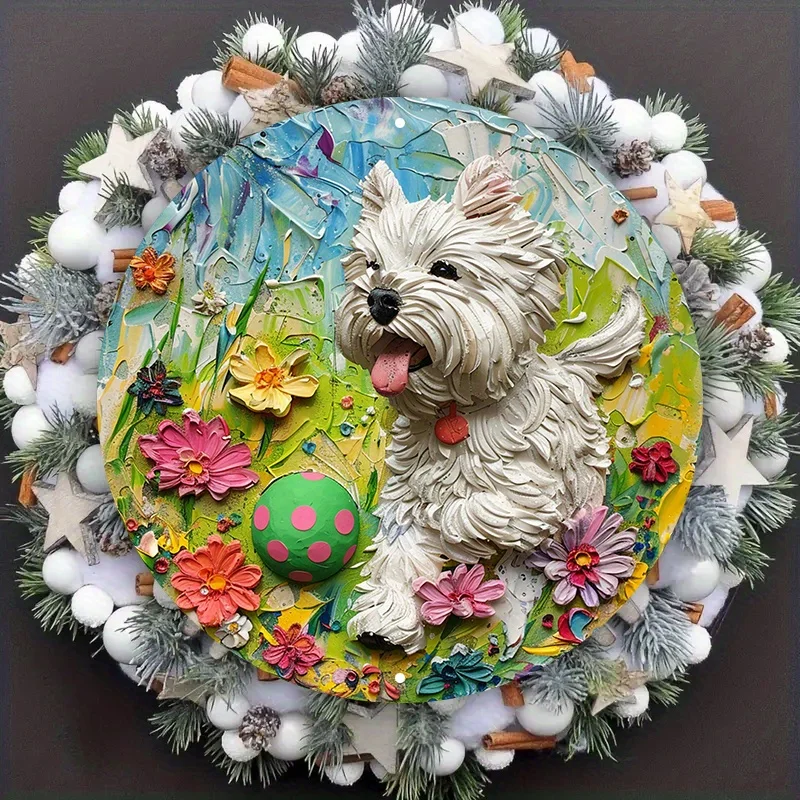 

Алюминиевый знак Westie Dog