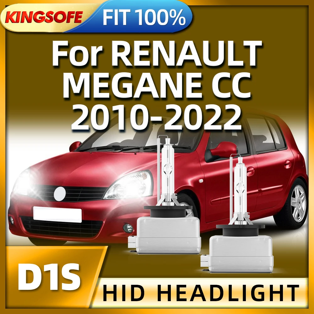 

KINGSOFE Car HID XENON Headlight D1S Bulb For RENAULT MEGANE CC 2010 2011 2012 2013 2014 2015 2016 2017 2018 2019 2020 2021 2022