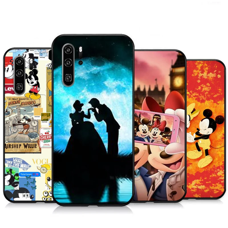 

Disney Cartoon Phone Cases For Huawei Honor P30 P40 Pro P30 Pro Honor 8X V9 10i 10X Lite 9A Funda Carcasa Soft TPU Back Cover