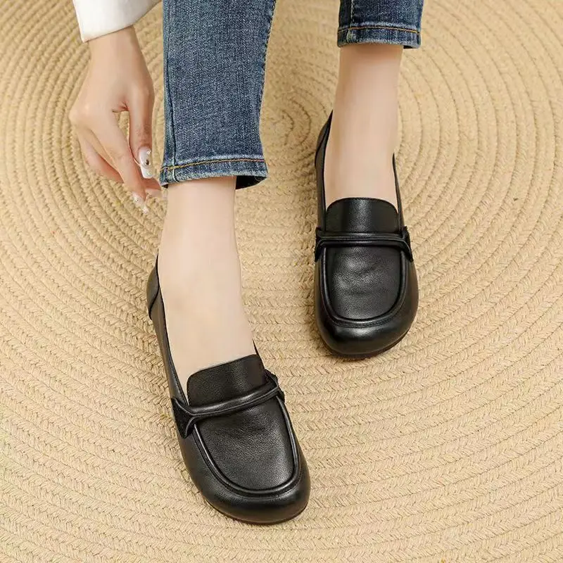 Flats Casual Women's Loafers Medical Shoes for 2023 Barefoot Comfortable Moccasin Woman Soft Sandals Spring Summer Free Shipping