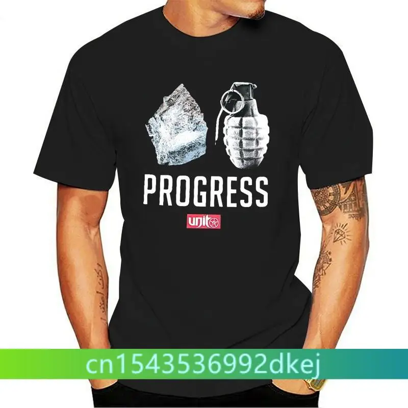 

Fashion Man Cotton Clothing Unit Riders Clothing [Progress] T-Shirt Biker Moto Bmx Fmx Mx Mtb Enduro Rockero Neck Tops Tees