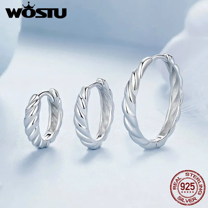 Серьги-кольца серебряные в стиле хип-хоп