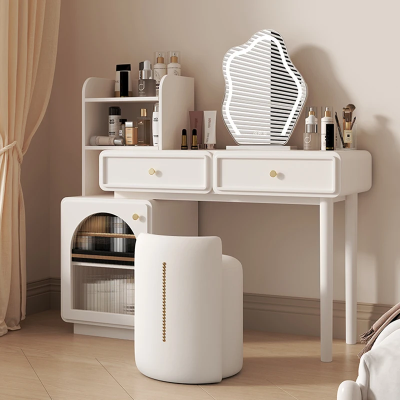 Białe klasyczne komody szafki nocne salon biurka komputerowe toaletka kobiety próżność Pentiadeira Feminina meble salonowe