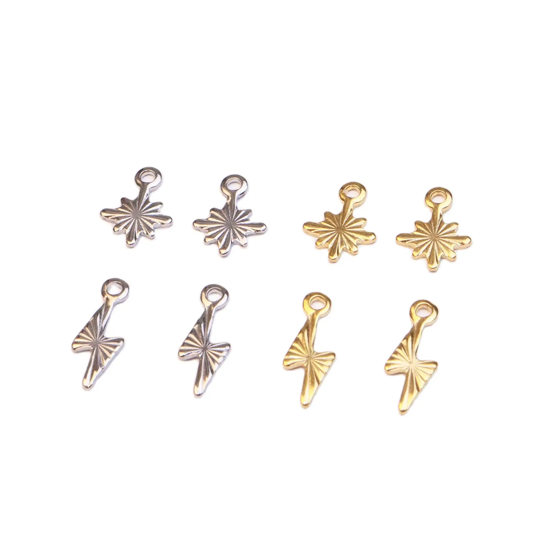 10/50 шт. 6 мм, оптовая продажа, мини-сердце из нержавеющей стали, свисающие модные ювелирные изделия, DIY Браслеты на ногу, Сережки Браслеты, бесцветные