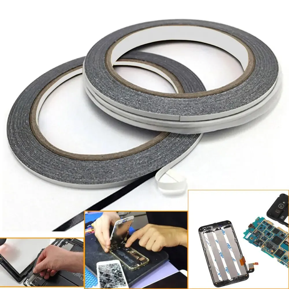 

Двусторонняя клейкая лента APORNI черная 3 мм * 50 м