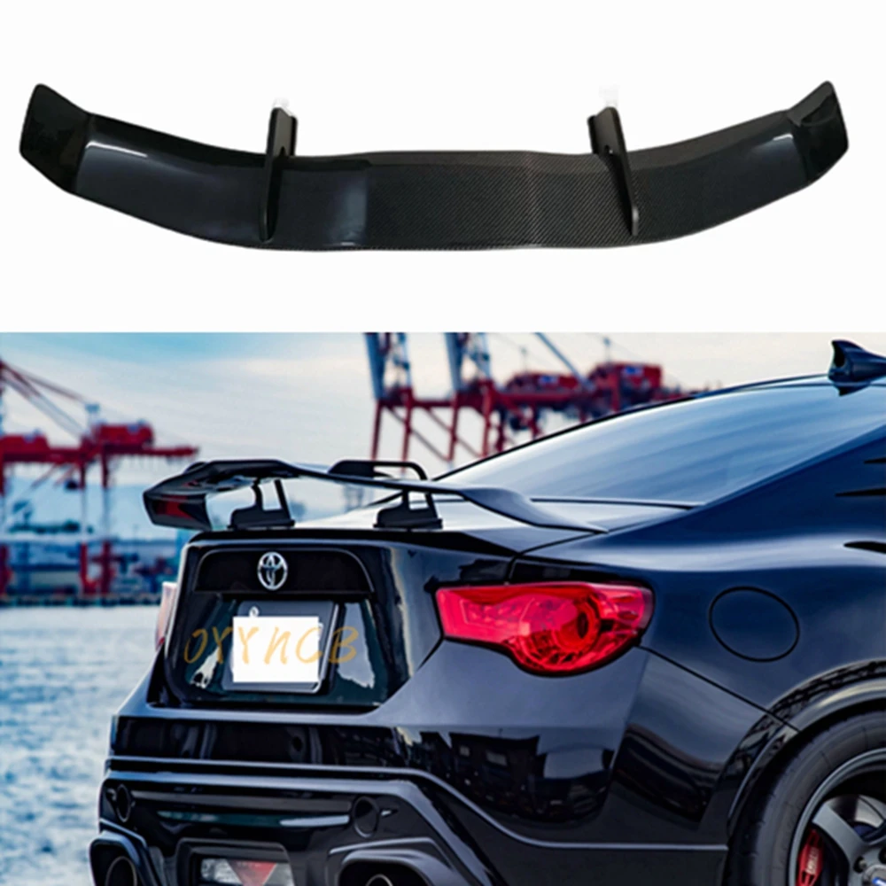 

FOR Toyota GT86 Subaru BRZ G Style Carbon Fiber Rear Spoiler Trunk Wing FRP Forged Carbon