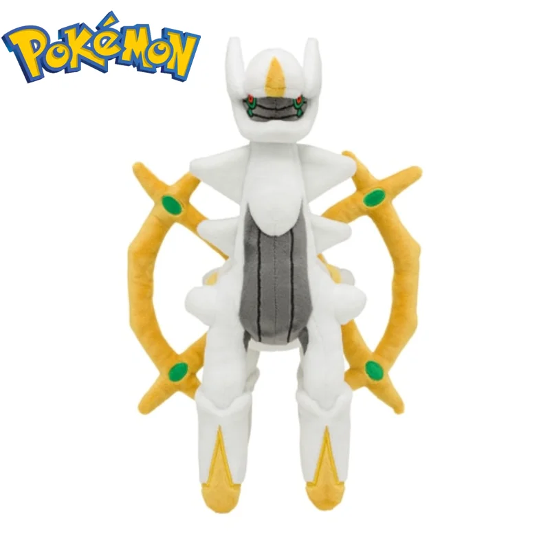 

Плюшевая игрушка TAKARA TOMY Pokemon Arceus мультяшный аниме мягкий плюшевый питомец эльф 35 см Arceus декоративная кукла подушка Детский Рождественский п...