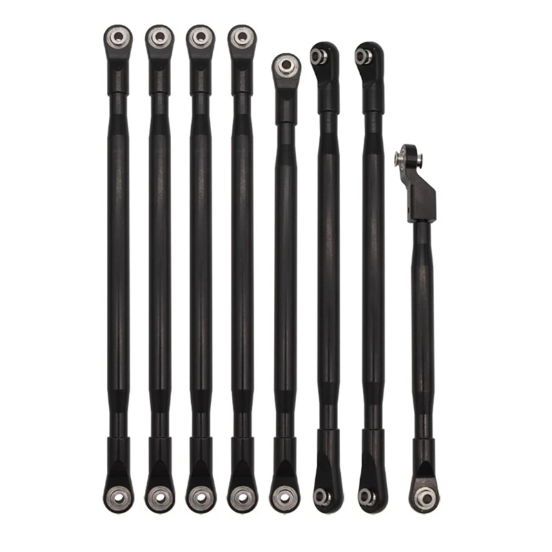 

Металлическая тяга тяги для радиоуправляемого гусеничного автомобиля 1/6 Axial SCX6 AXI05000 JEEP JLU Запчасти для модификации