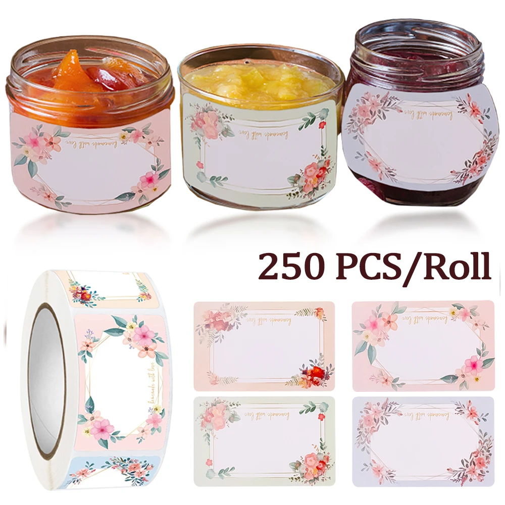 

250 шт. этикетки с названием цветов, кухонная пустая наклейка ручной работы с датой, розовые свадебные сувениры, принадлежности для конвертов...