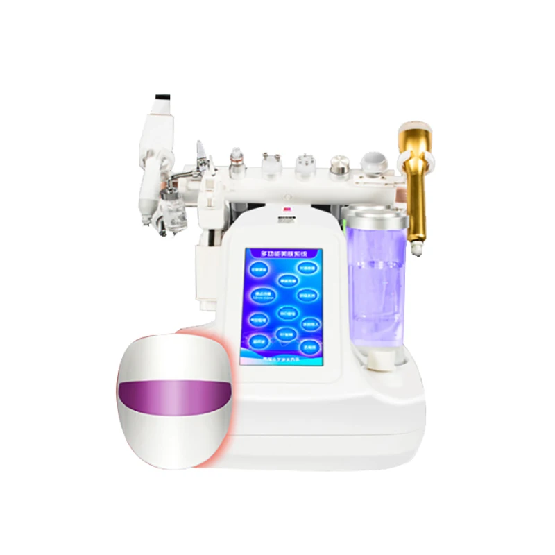 

Small bubble radio frequency beauty instrument bio-enhanced facial spa microcrystal comprehensive instrument new 11in1
