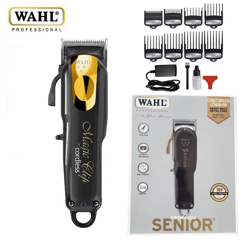 WAHL 8148 Hair clipper, professional men's Hair clipper, hair trimmer, Cordless hairdresser, professional hairdresser tools
