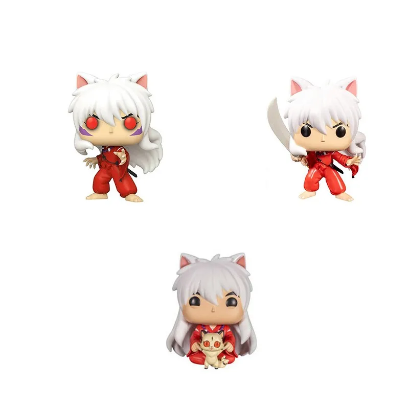 

Виниловые фигурки аниме Inuyasha red eyes 767 #770 # коллекционные модели игрушек 10 см