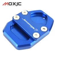 motorcycle foot side stand pad plate kickstand enlarger support extension for sym joymaxf 300 2022