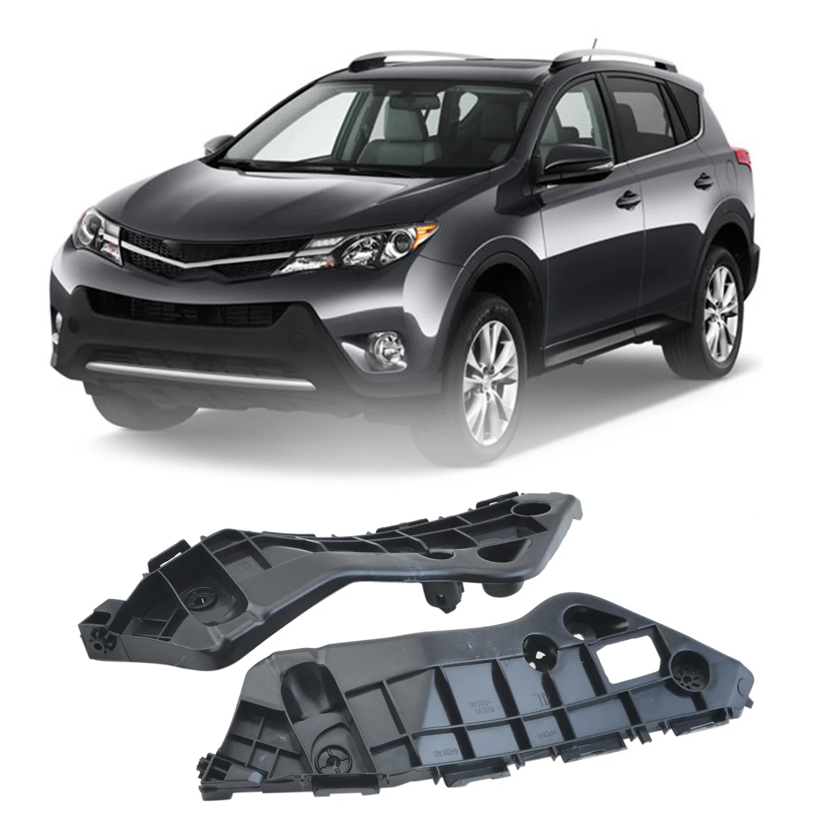 

2 шт. для 2013 - 2019 Toyota Rav4 передние зеркальные кольца левая и правая 52536-0R040 52535-0R040