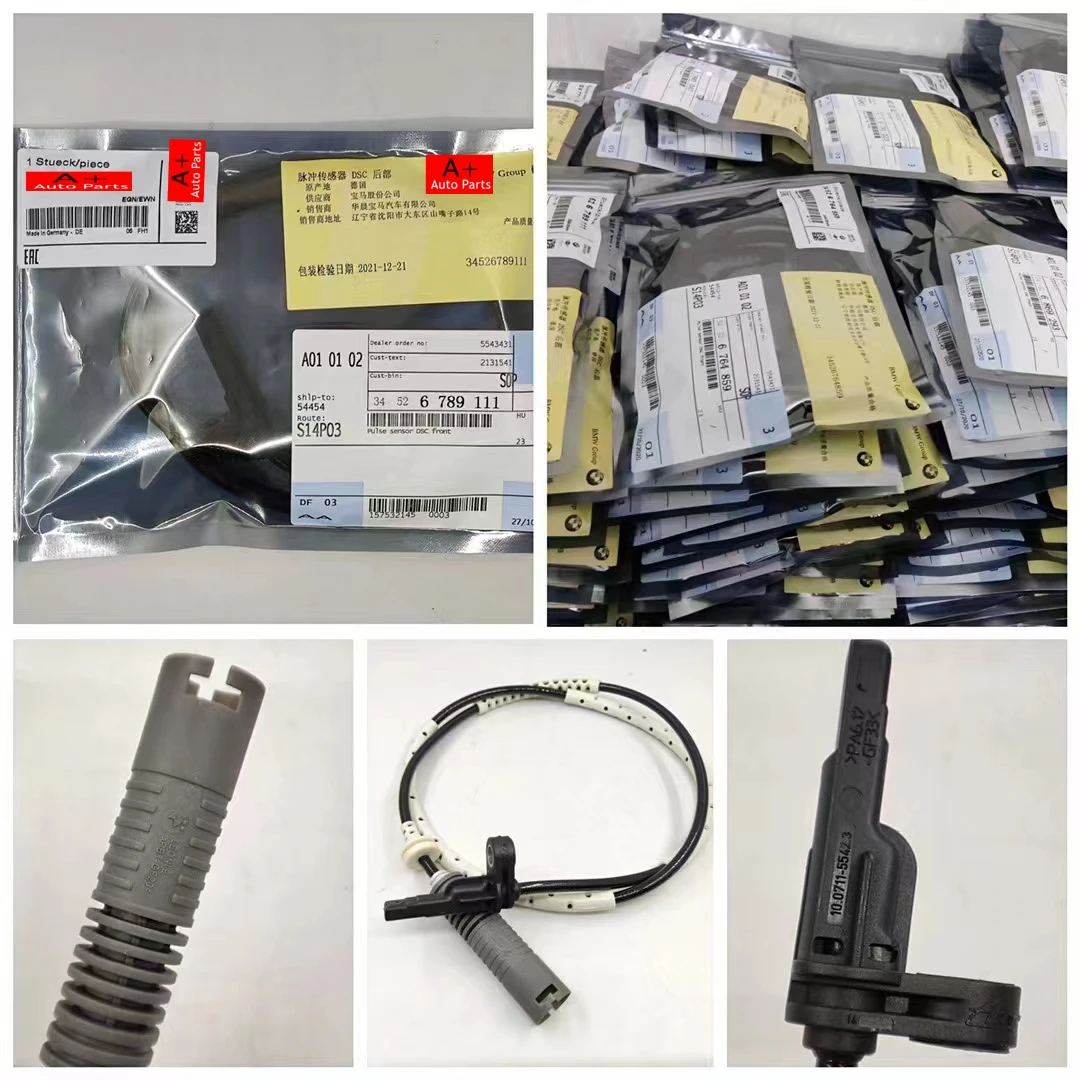 Передний датчик скорости колеса ABS для BMW 530xi 525xi 34526771700