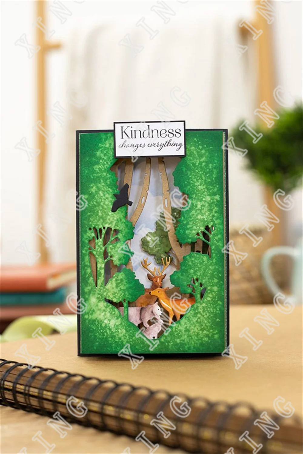 Fairy Glade Тропический рай Сказочный лес Лесной саванна Коттедж Металлические