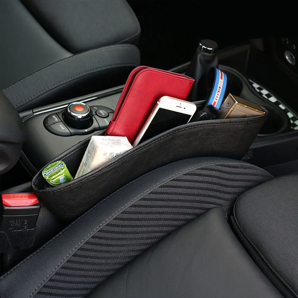 

Car Seat Gap Bag For BMW E46 E90 G30 X5 X1 Alfa Romeo Giulietta 159 Giulia Audi A3 A4 A6 Q5 TT Acura MDX Accessories Storage Box