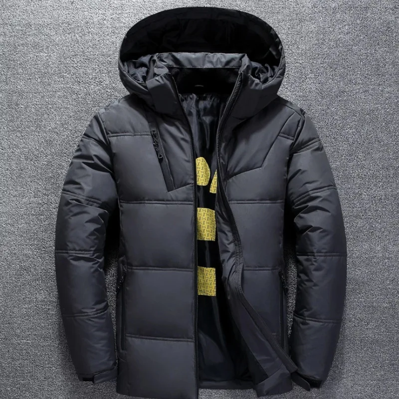 Down Jacket Men Short 2022 New Korean Version of Fashion Outdoor Casual Jacket Winter Thickened Men's Coat Fashionista Men