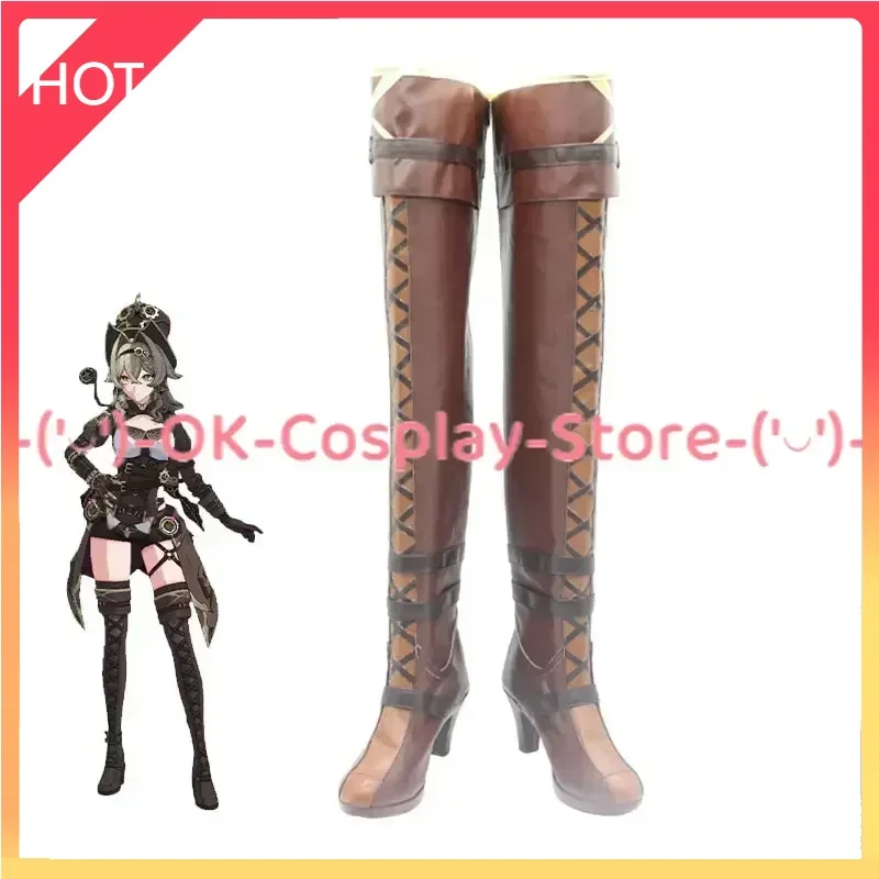 Обувь для косплея VILL V игры Honkai Impact 3 реквизит искусственная обувь Хэллоуина