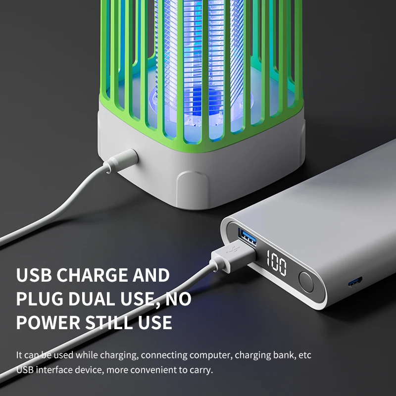 Фото Xiaomi новая лампа от комаров бытовая USB-убийца от комаров открытый кемпинг портативная лампа от комаров внутренняя бытовая техника №5