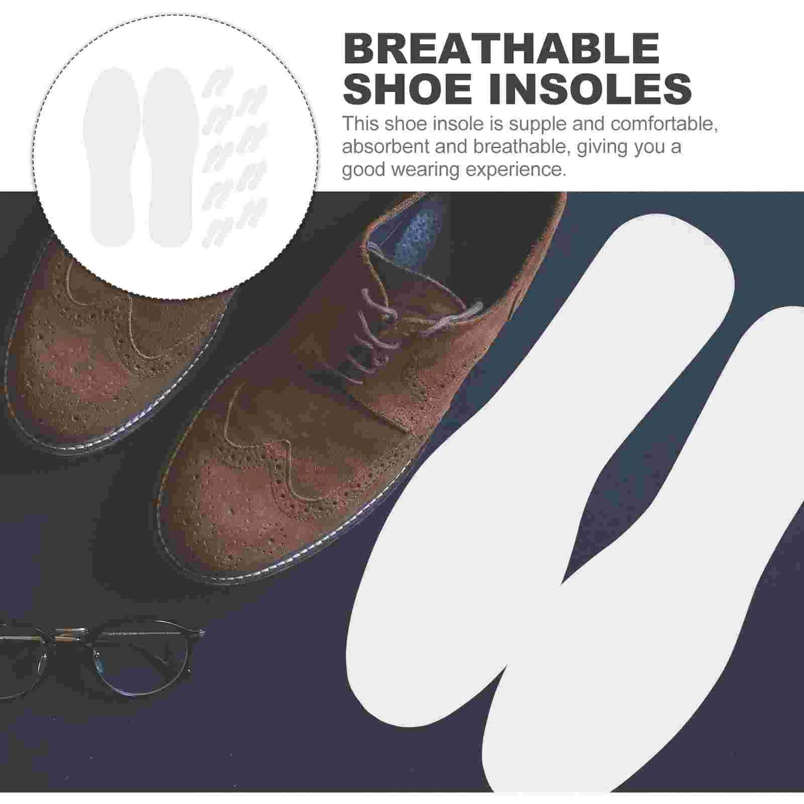 Тонкие стельки для обуви впитывающие пот ботинки женщин одноразовые кроссовки