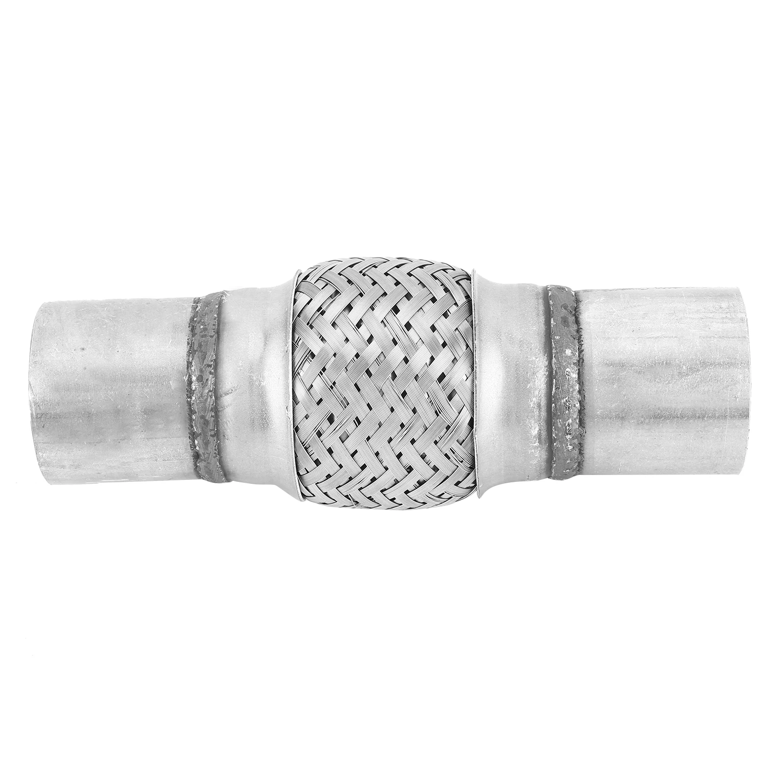 

51mm x 200mm Stainless Steel Corrugated Pipe Exhaust Bellow Pipe Flexible Joint Downpipe Universal