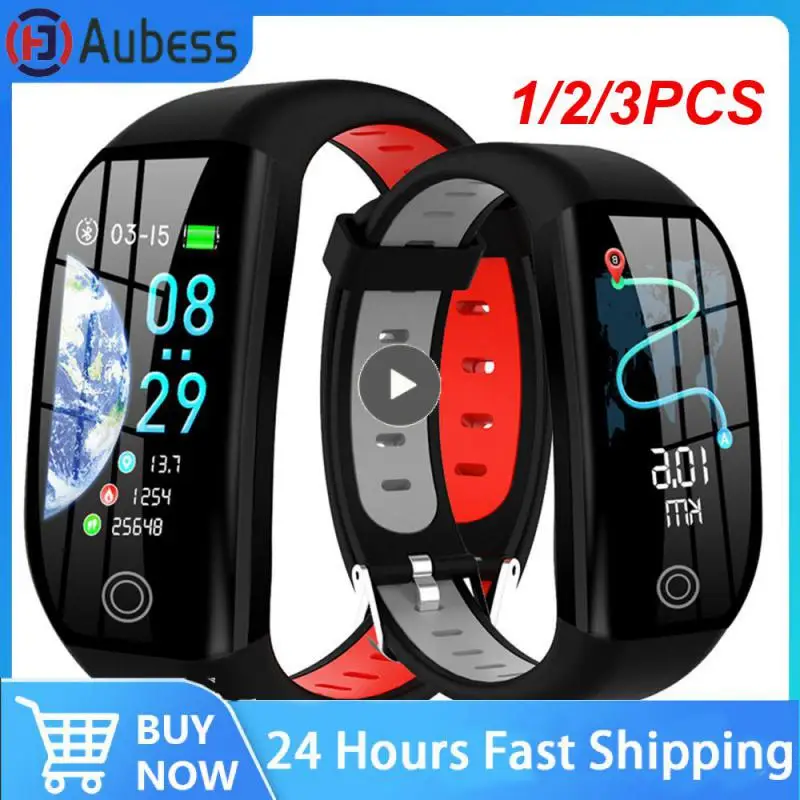 

1/2/3PCS Smart Bracelet GPS Tracker Titness Wristband Blood Pressure Monitor Sleep Tracker Pedometer Band Men Women