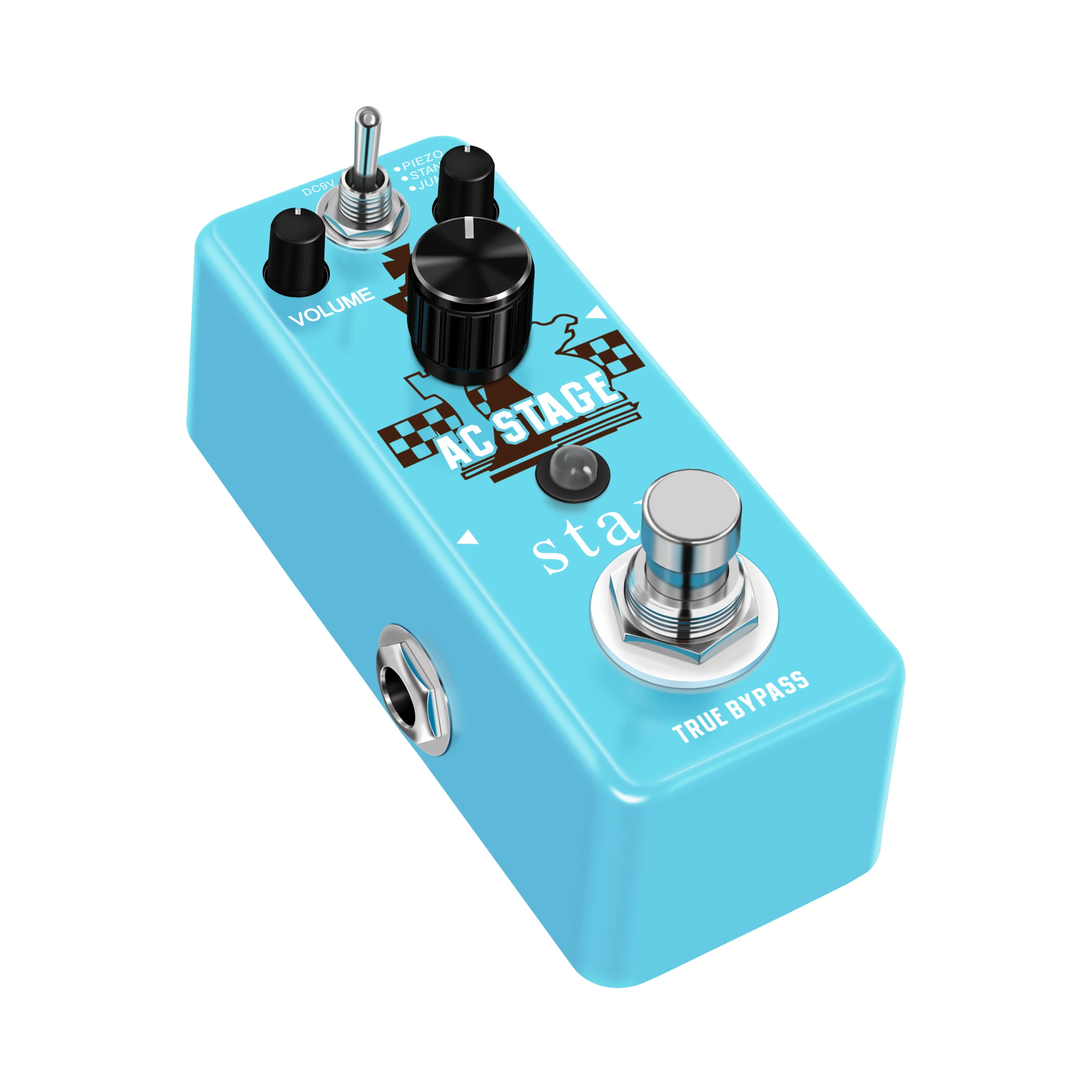 Stax LEF-320 AC Stage Guitar Pedal Effect Analog Acoustic Pedals For Guitars Guitarist Analog Effectors Piezo Standard Jumbo