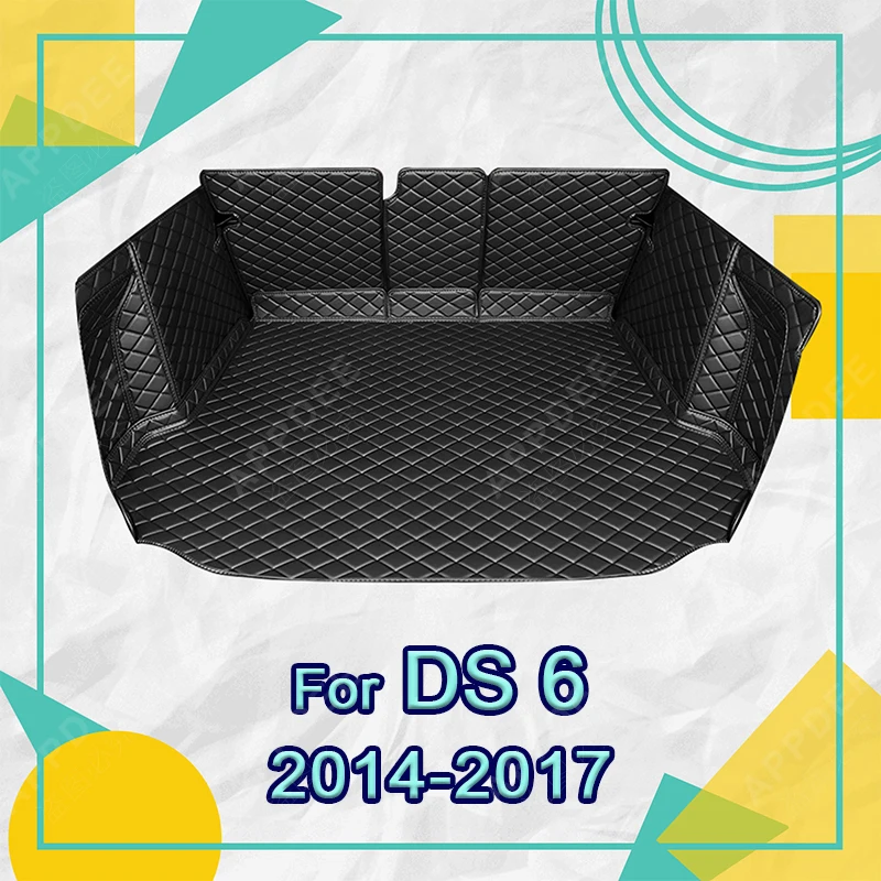 Автомобильный коврик для багажника с полным покрытием DS 6 2014-2017 16 15