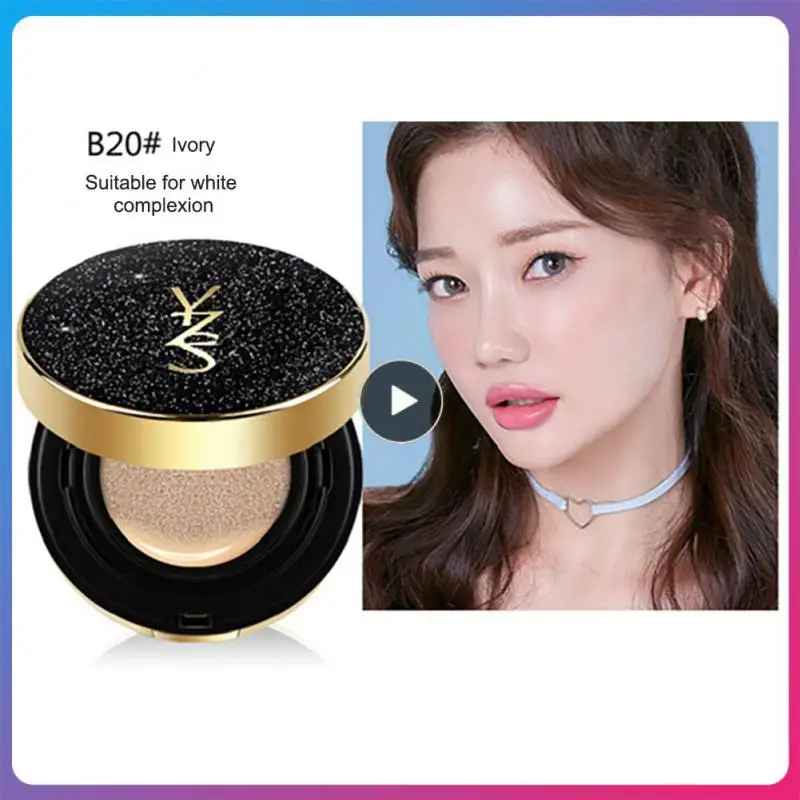 

2-IN-1 Air Cushion Pressed Powder CC Cream Natural Concealer Full Cover Skin Tone Isolation Lasting Makeup Beauty BB Cream