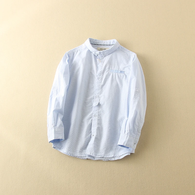 

Boys comfortable double layer cotton yarn shirt