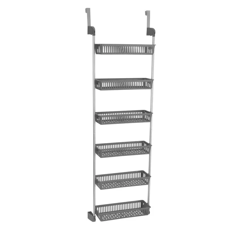 

Basket Over-Door Rack, Grey