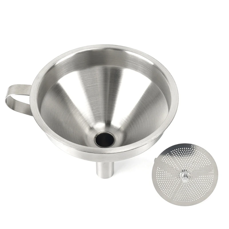 

Stainless-Steel Funnel Resin Filter Cup for SLA/DLP/LCD Resin 3D-Printer UV Resin Double-Strainer Filter 3D-Printing