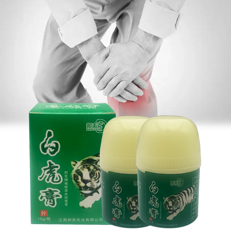 

Pain Relief Cream Tiger Balm Medical Plaster Natural Herbs Treatment Neck Back Muscel Joint/Cervical Lumbar Spine Pain