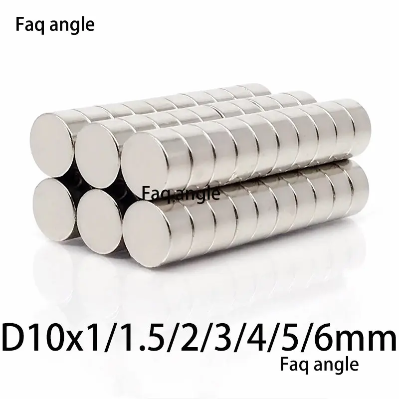 

10/20/50Pcs 10x5 Neodymium Magnet 10x 5mm N35 NdFeB Round Super Powerful Strong Permanent Magnetic Imanes Disc Iman Neodimio