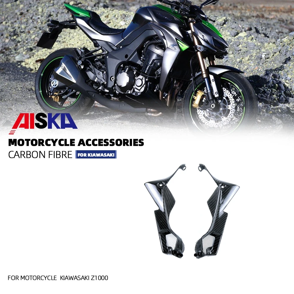 

For Kawasaki Z1000 3K Carbon Fiber Motorcycle Accessories Side Panels Fairings 2014 2015 2016 2017 2018 2019 2020