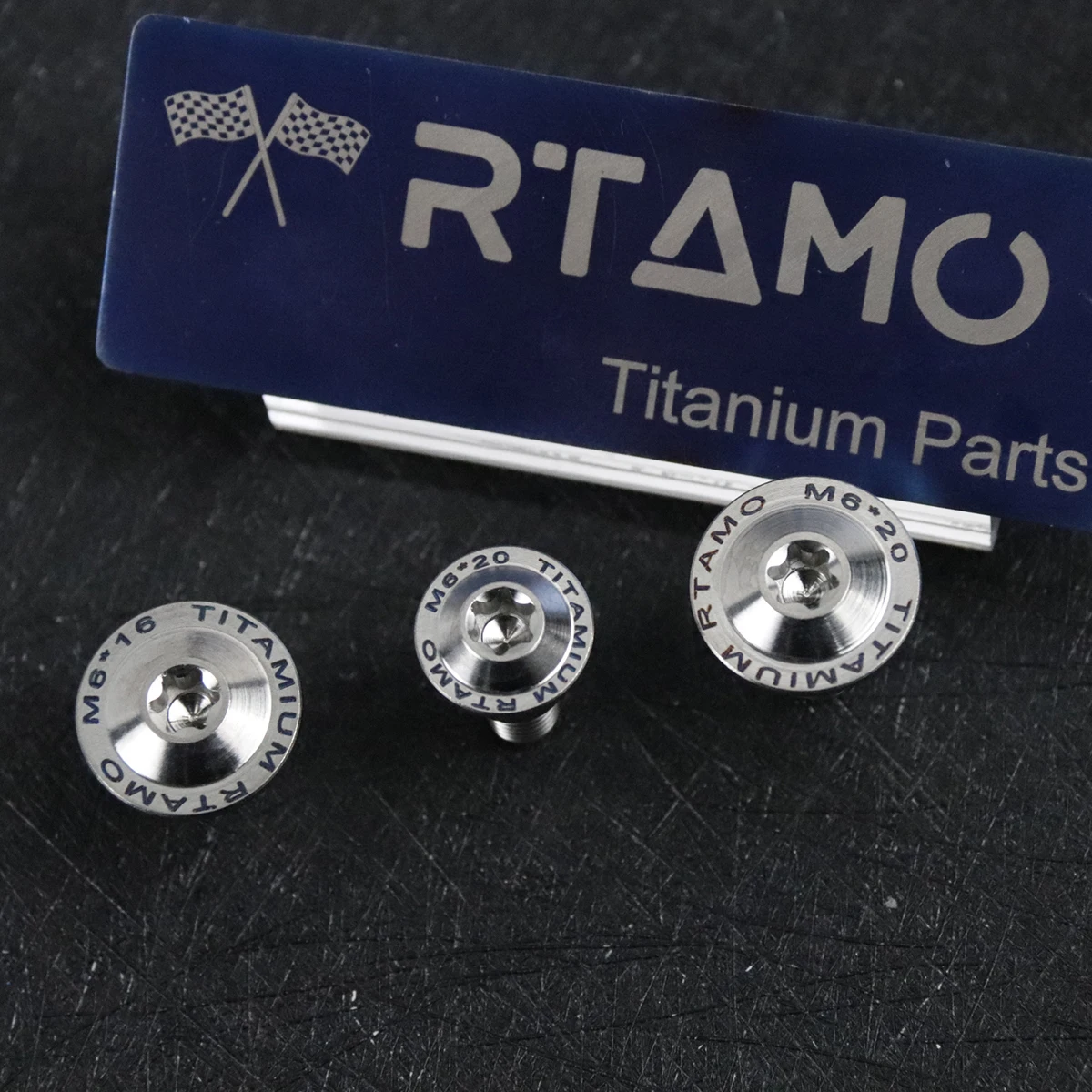 

RTAMO Титановые болты для переднего крыла М6 для насоса Brembo MCS Suzuki GSX1000, специальные шаговые болты