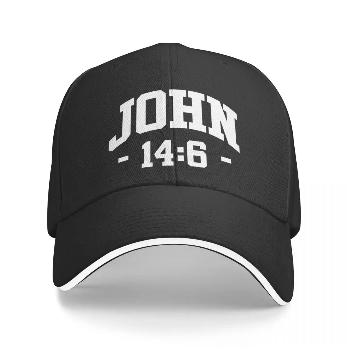 

2023 Design Baseball Cap Catholic Bible John 14 6 14:6 Accessories Men Women Trucker Hat Casual Christian Headwear