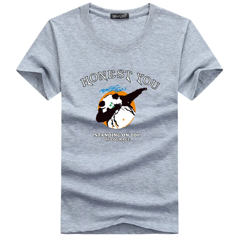 

6889 Men's T-Shirts Summer Short Sleeve t shirt men Simple creative design line cross Print cotton Brand shirts Men Top Tees