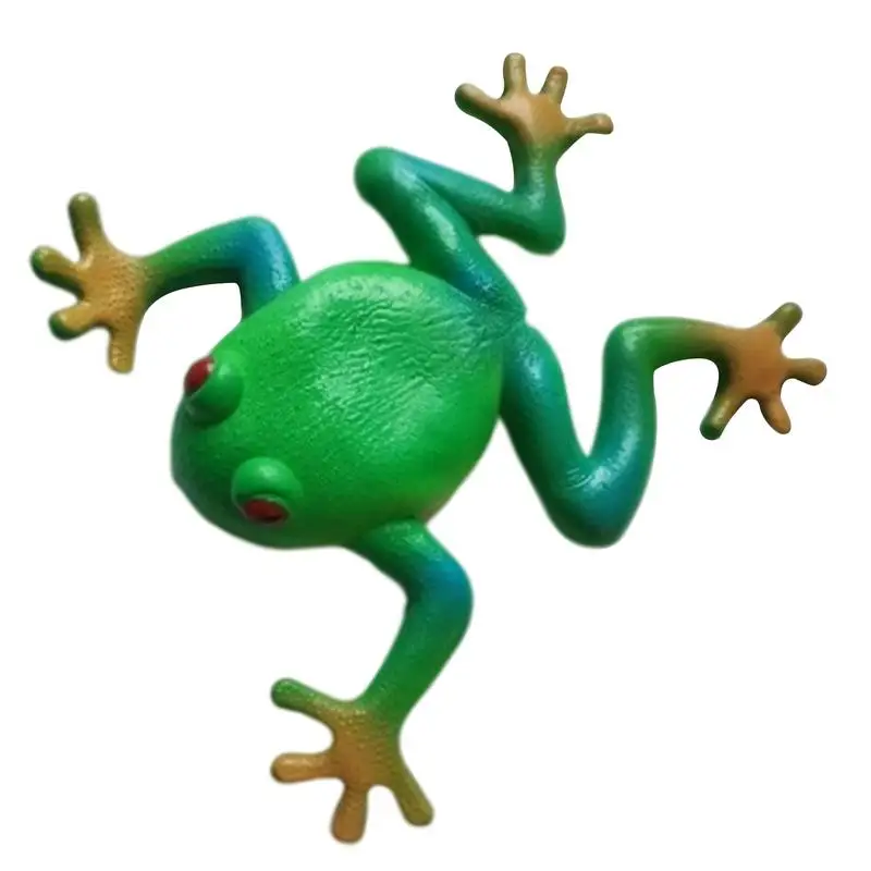

Frog Toy Extrudable Squishy Frog Party Favors Animal Shaped Sensory Toys For Calm Down Corner Autistic ADHD Anxiety
