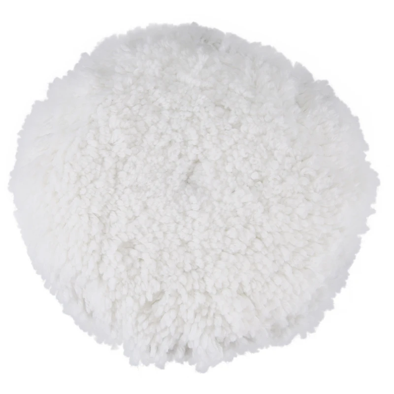 

7 inch inch 180mm Soft Wool Clean Polishing Buffing Bonnet Pad for Car Auto Polisher