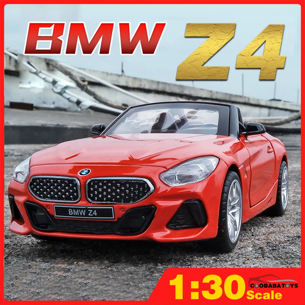 

Scale 1/30 BMW Z4 Pull Back Metal Diecast Alloy Supercar Toys Cars Models Trucks For Boys Children Kids Vehicle Hobby Collection