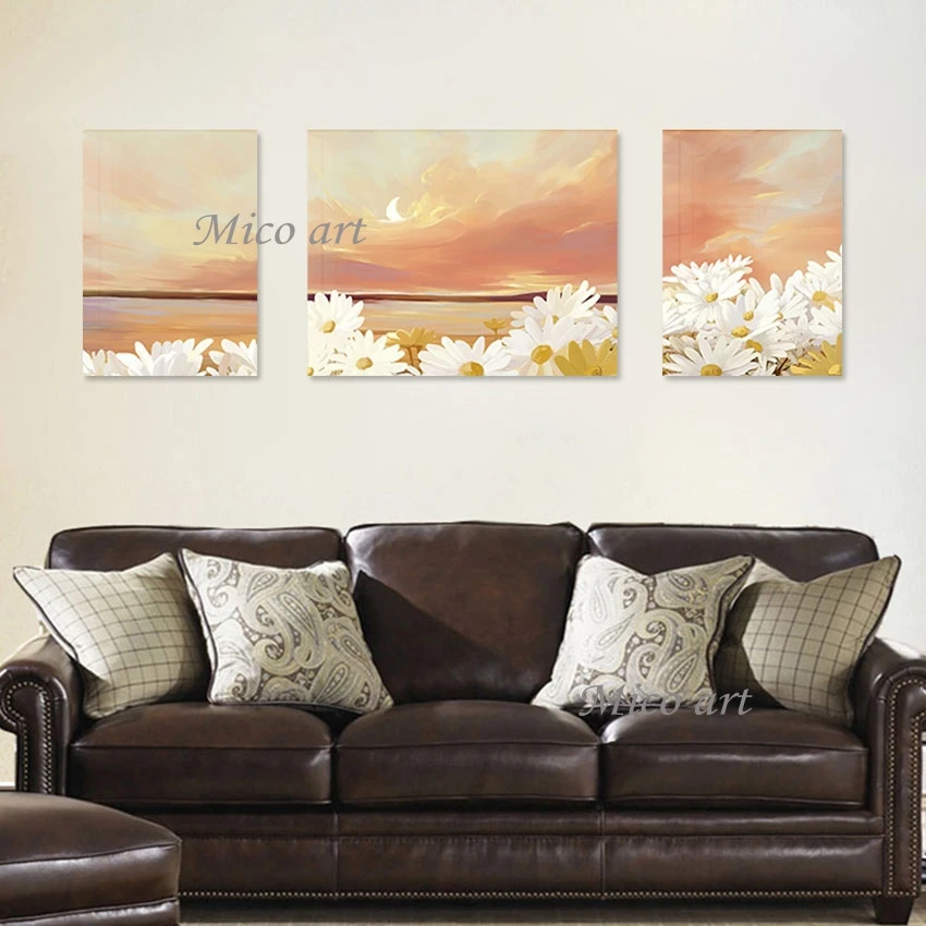 

3 шт., картины на холсте с рисунком